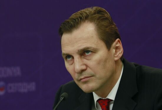 Press conference by Sergey Fyodorov