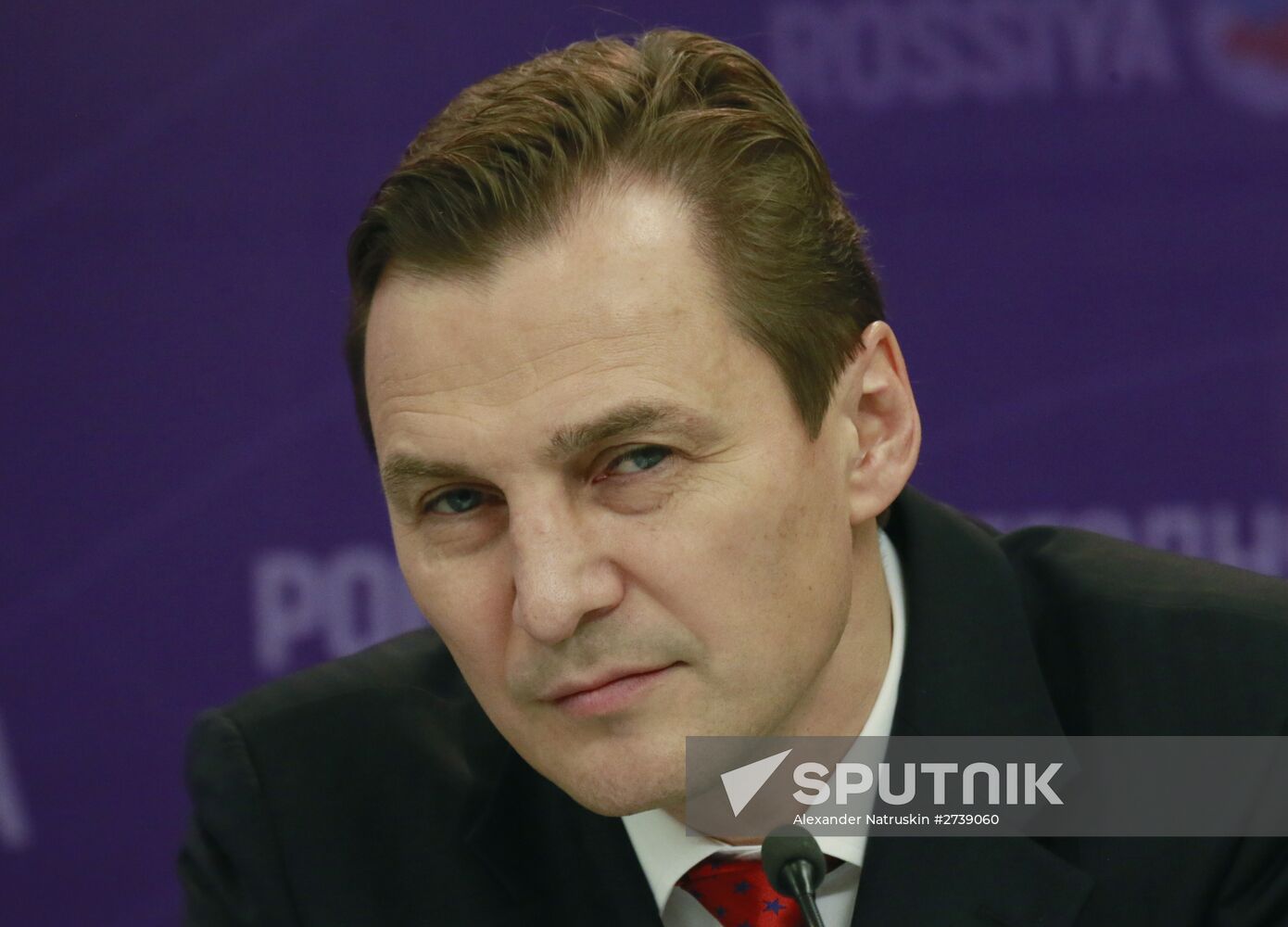 Press conference by Sergey Fyodorov