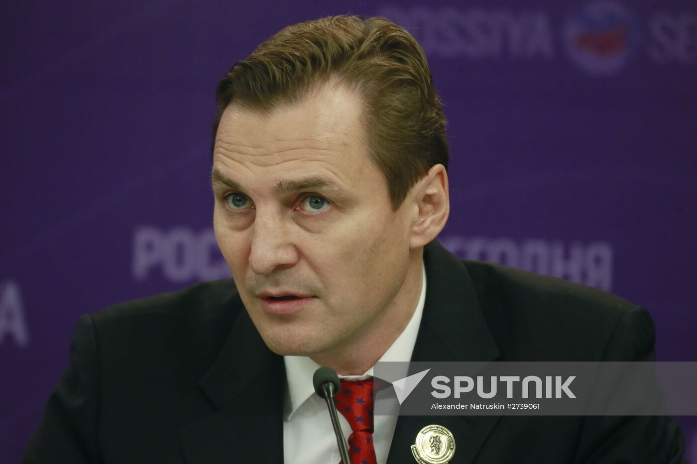 Press conference by Sergey Fyodorov
