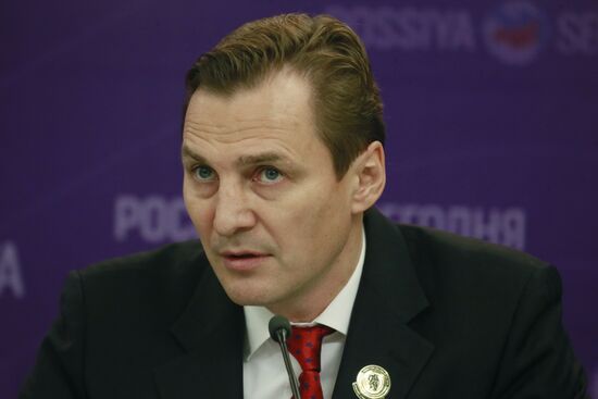 Press conference by Sergey Fyodorov