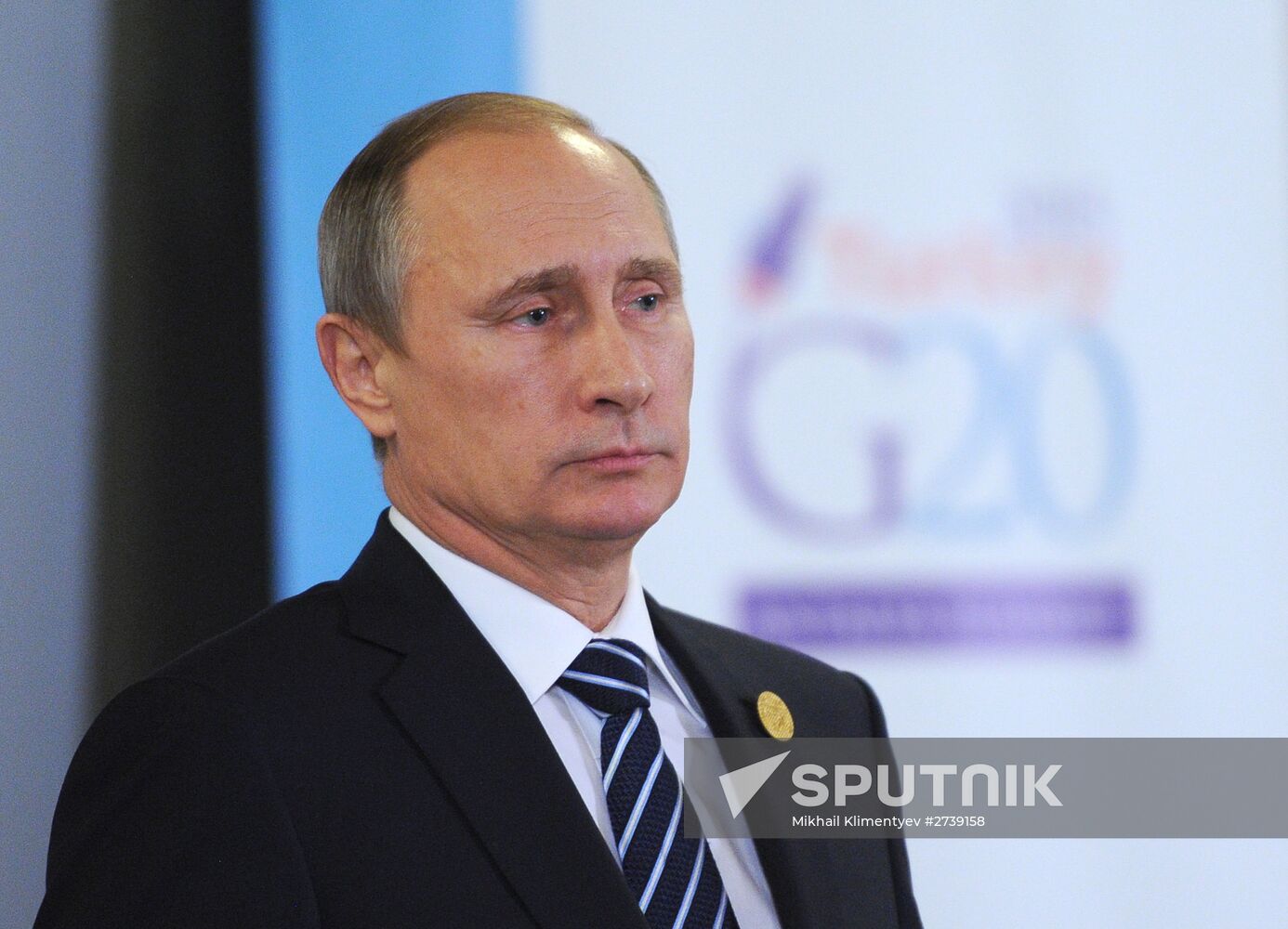Russian President Vladimir Putin participates in G20 summit in Turkey