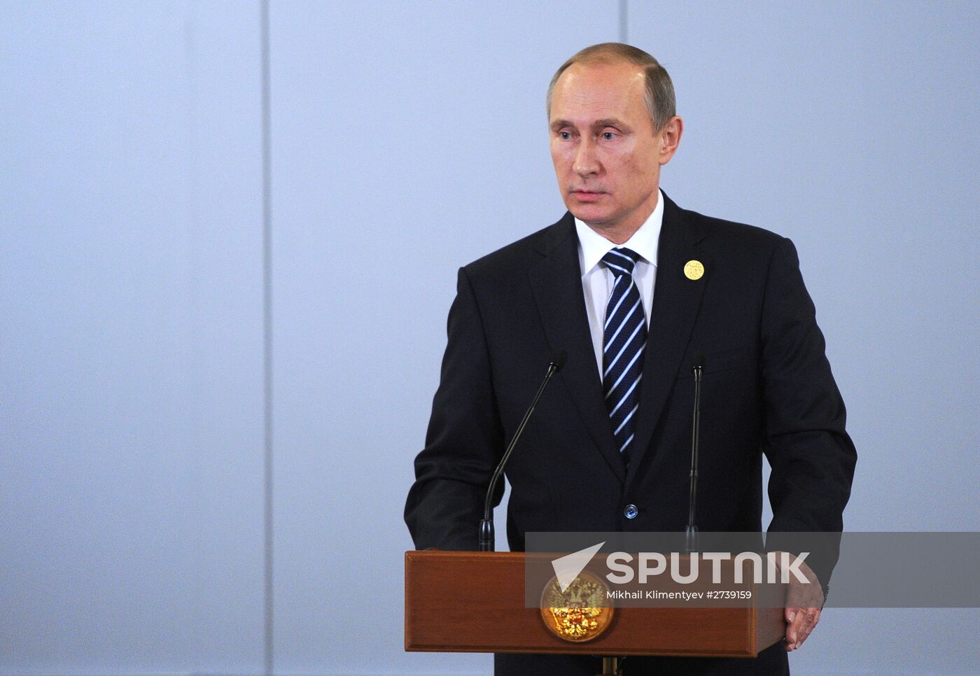 Russian President Vladimir Putin participates in G20 summit in Turkey