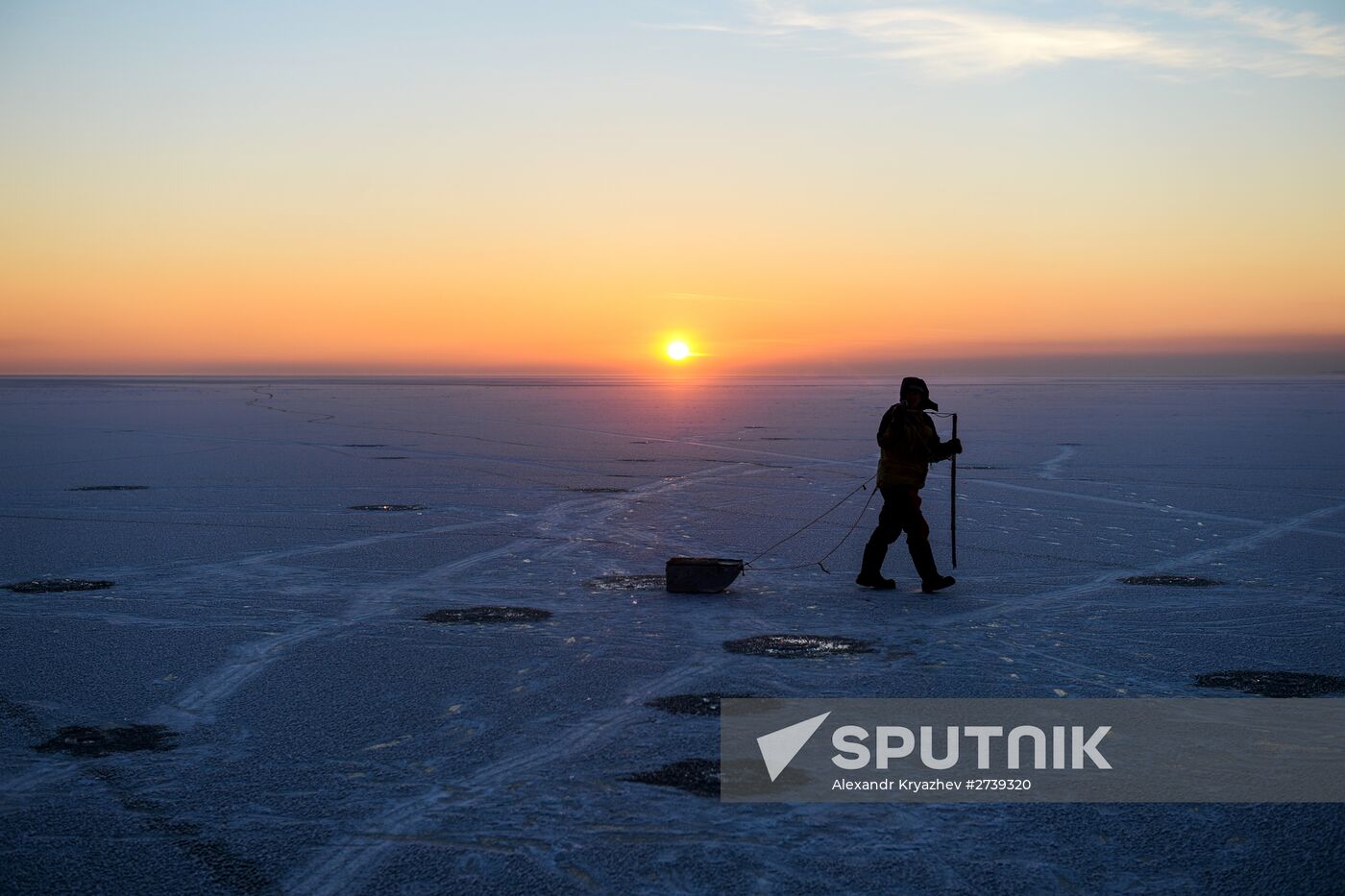 Novosibirsk Region in winter