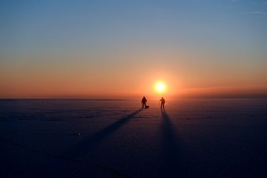 Novosibirsk Region in winter