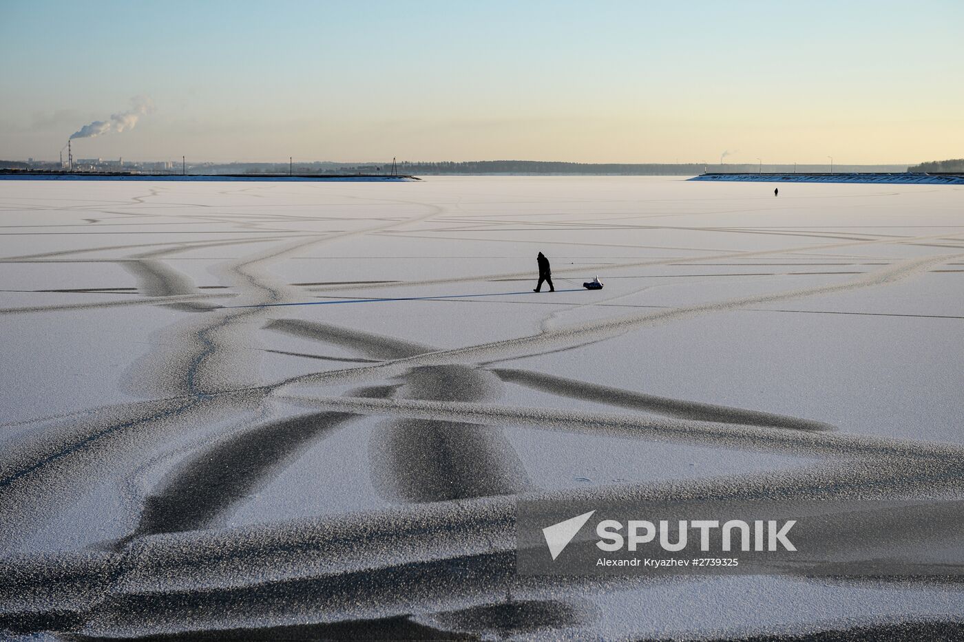 Winter in the Novosibirsk Region