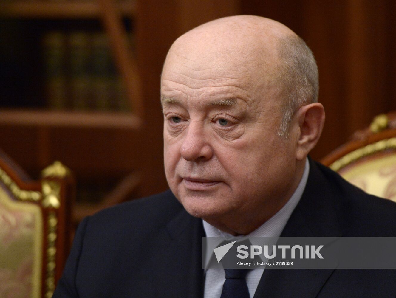 Russian President Vladimir Putin chairs meeting in the Kremlin