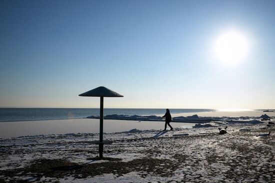 Novosibirsk Region in winter