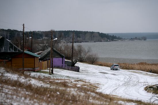 Novosibirsk Region in winter