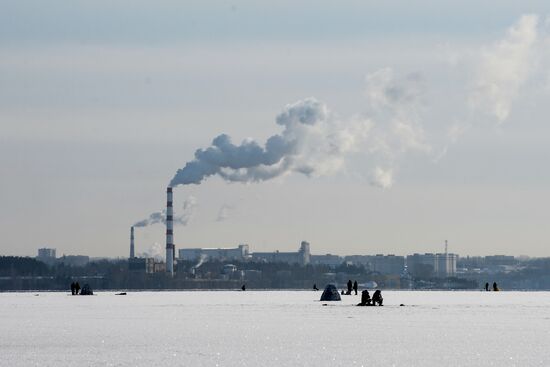 Novosibirsk Region in winter