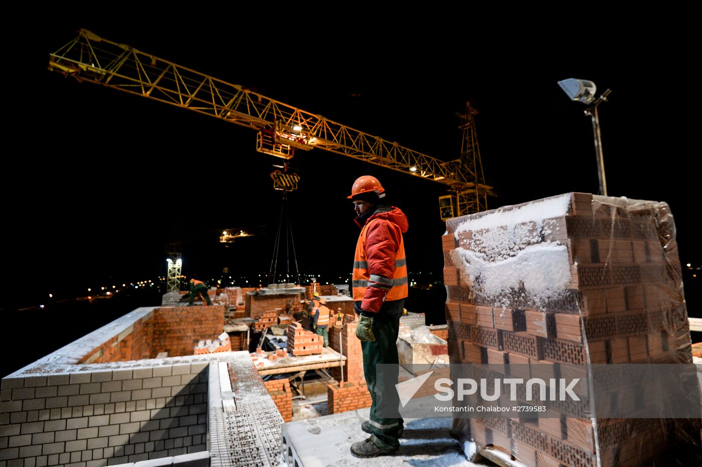 Construction of new residential areas in Novgorod Region