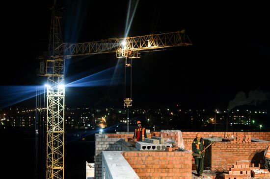 Construction of new residential developments in Novgorod Region