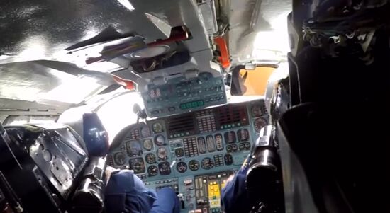 Russian long range air force launches massive airstrikes on IS infrastructure in Syria