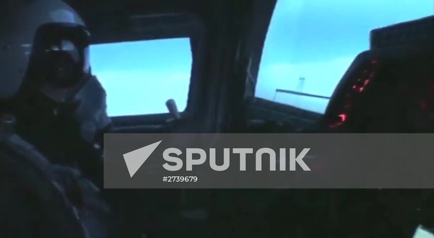 Russian long range air force launches massive airstrikes on IS infrastructure in Syria