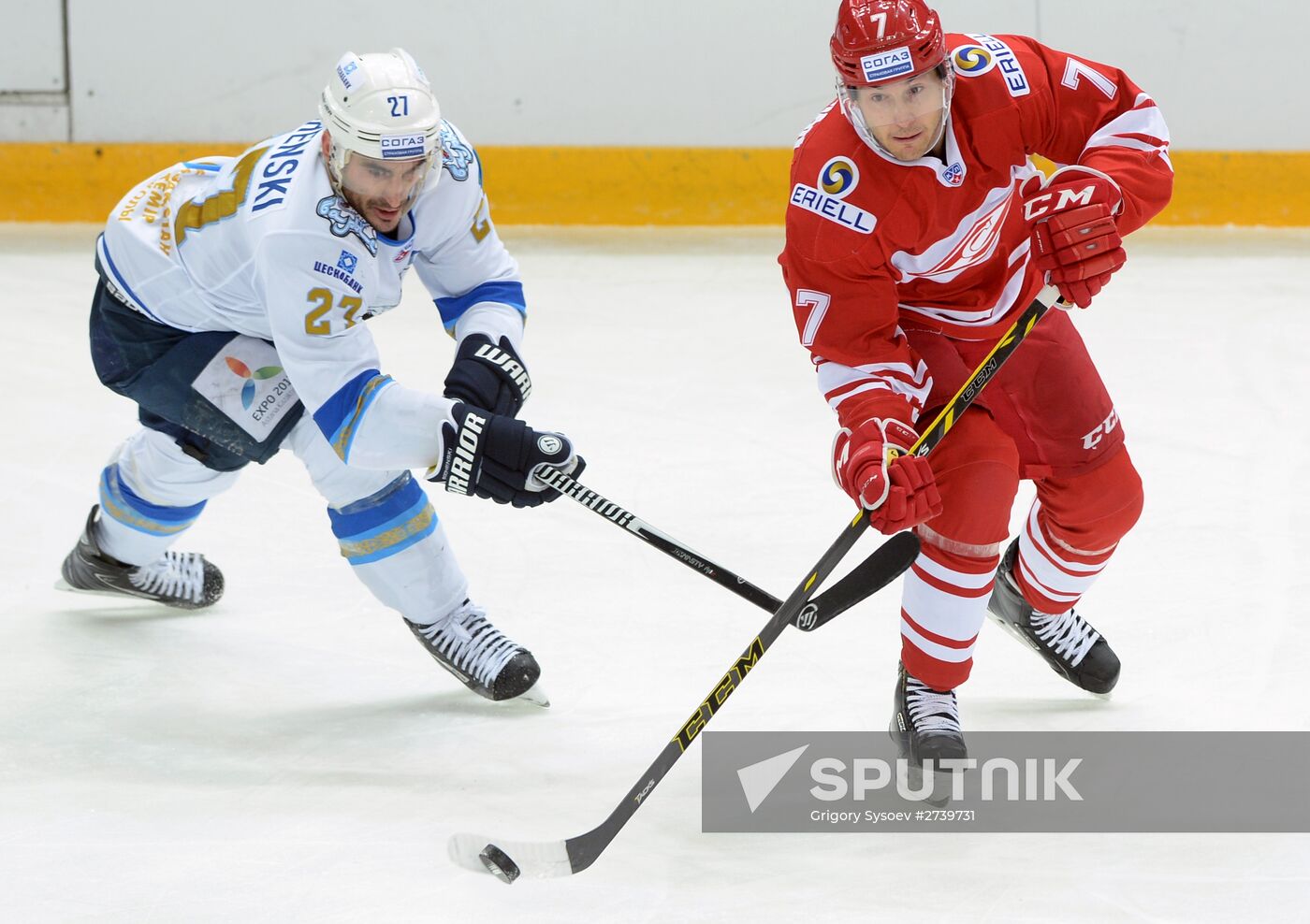 Ice hockey. KHL. Spartak vs. Barys