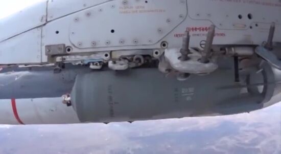 Russian long range air force launches massive airstrikes on IS infrastructure in Syria