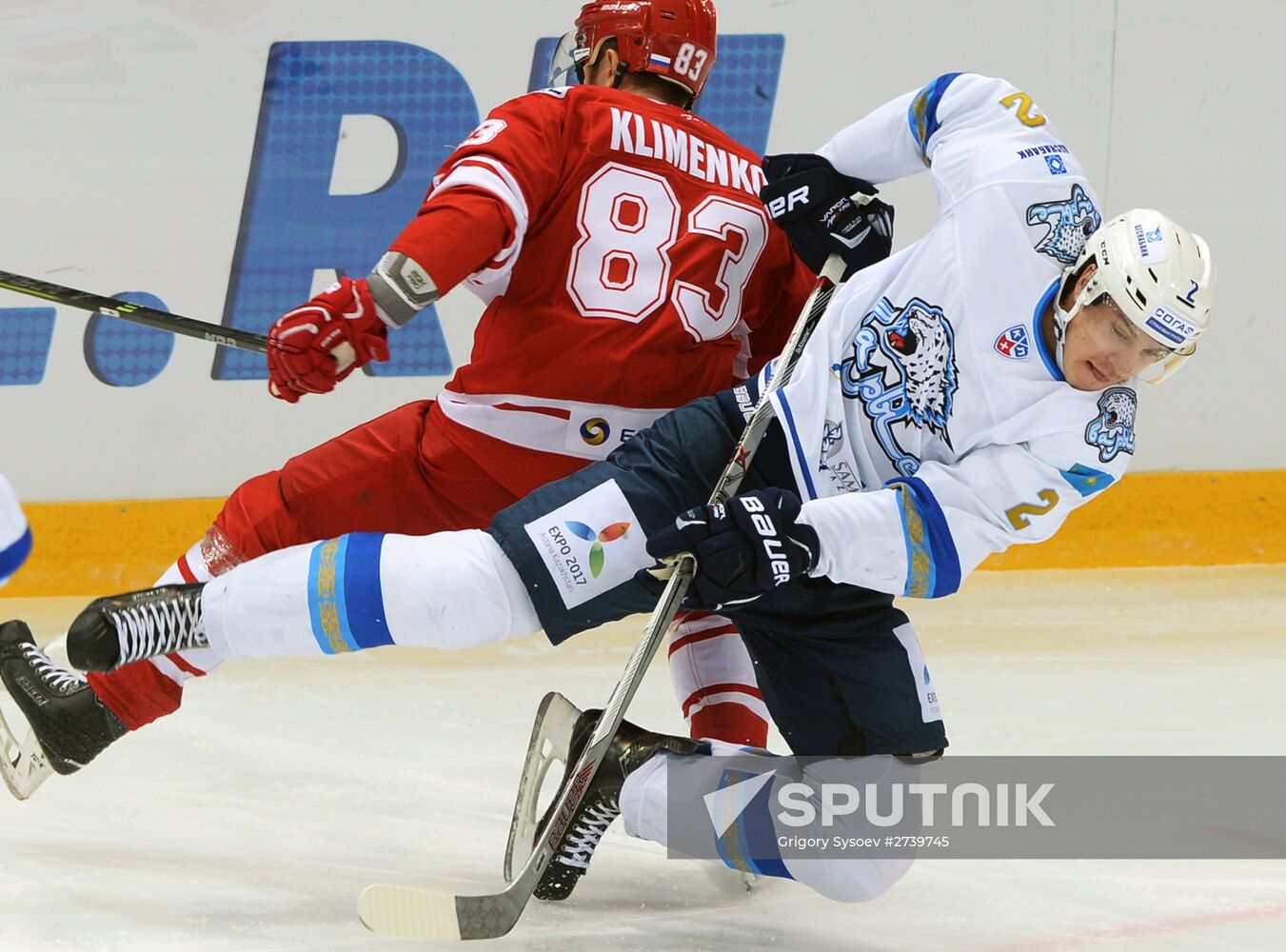 Ice hockey. KHL. Spartak vs. Barys
