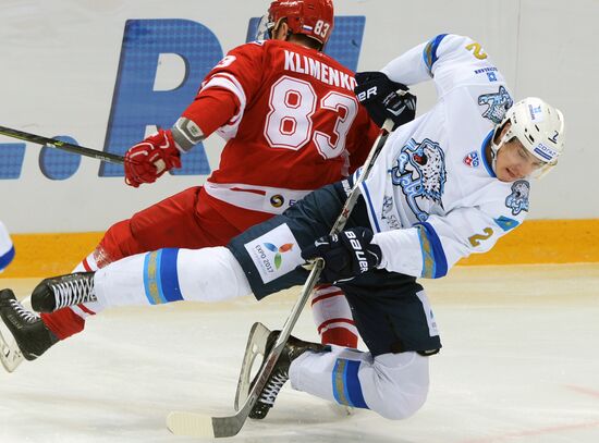 Ice hockey. KHL. Spartak vs. Barys