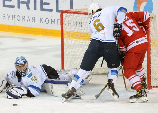 Ice hockey. KHL. Spartak vs. Barys