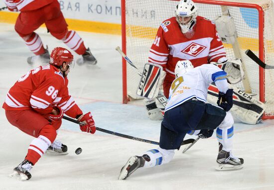 Ice hockey. KHL. Spartak vs. Barys