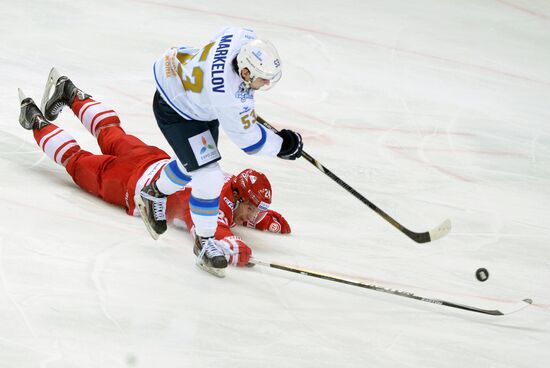 Ice hockey. KHL. Spartak vs. Barys