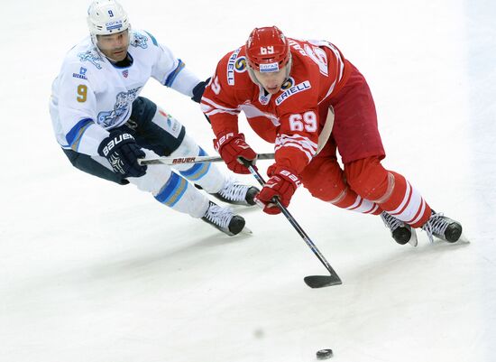 Ice hockey. KHL. Spartak vs. Barys