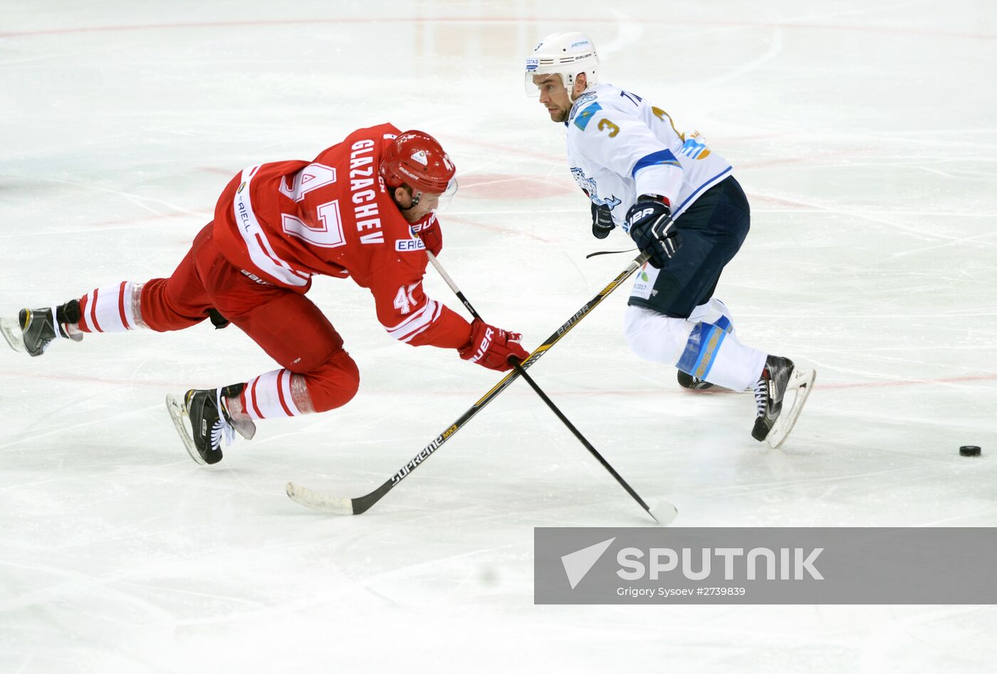 Ice hockey. KHL. Spartak vs. Barys