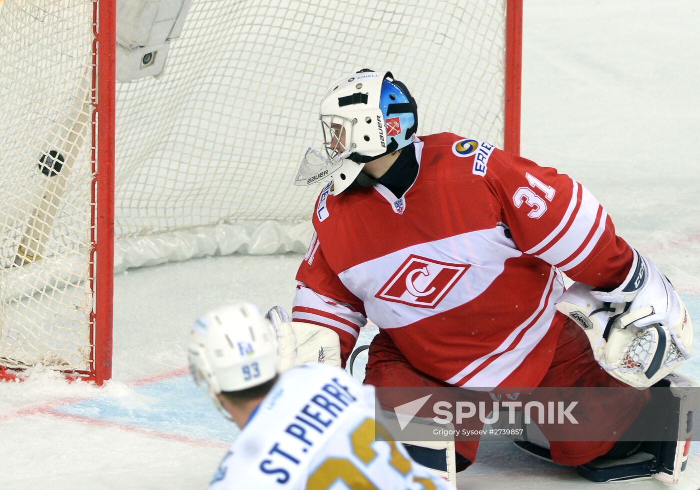 Ice hockey. KHL. Spartak vs. Barys