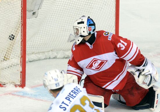 Ice hockey. KHL. Spartak vs. Barys