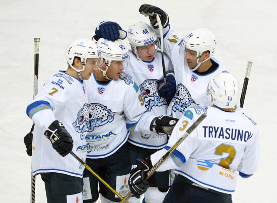 Ice hockey. KHL. Spartak vs. Barys