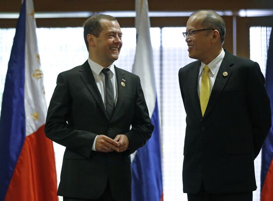 Prime Minister Dmitry Medvedev participates in APEC Leaders' Week in the Philippines