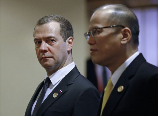 Prime Minister Dmitry Medvedev participates in APEC Leaders' Week in the Philippines