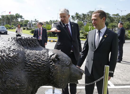 Prime Minister Dmitry Medvedev participates in APEC Leaders' Week in the Philippines