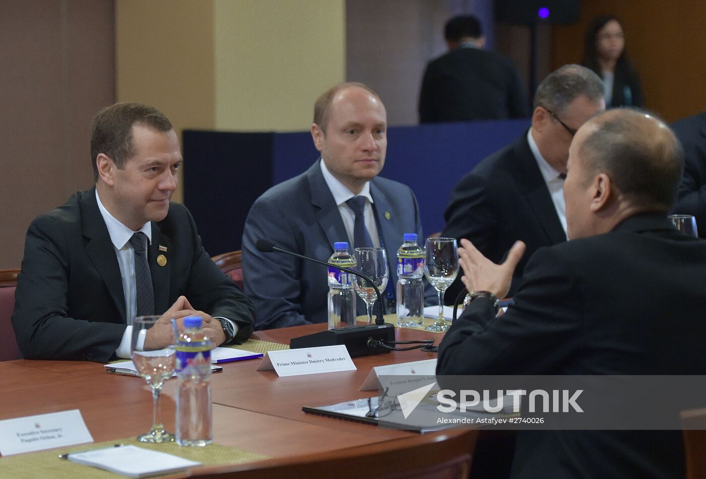 Prime Minister Dmitry Medvedev participates in APEC Leaders' Week in the Philippines