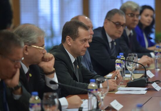 Prime Minister Dmitry Medvedev participates in APEC Leaders' Week in the Philippines