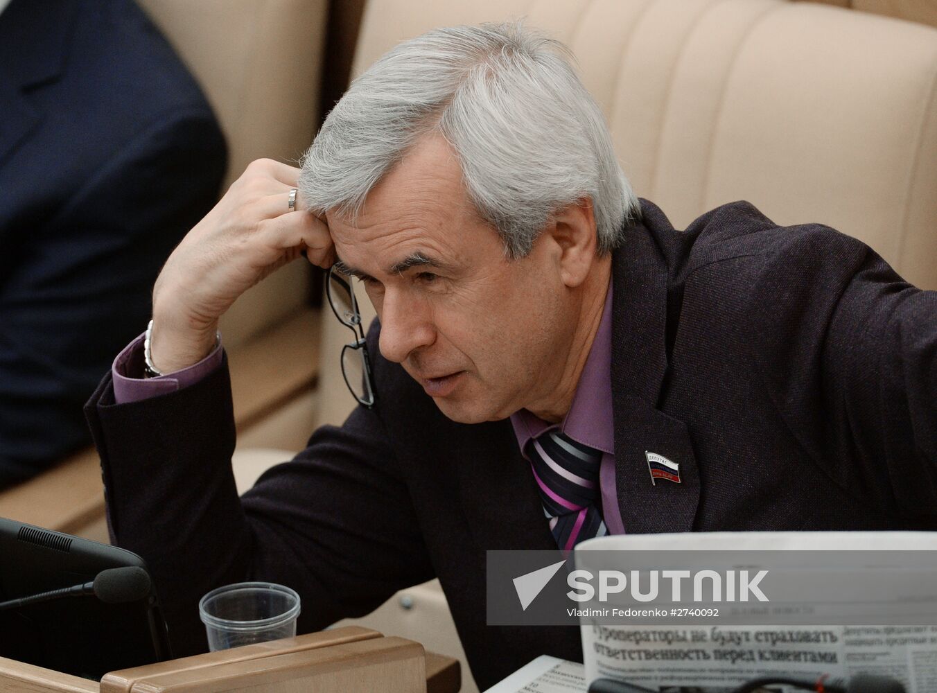 Plenary meeting of the State Duma of the Russian Federation