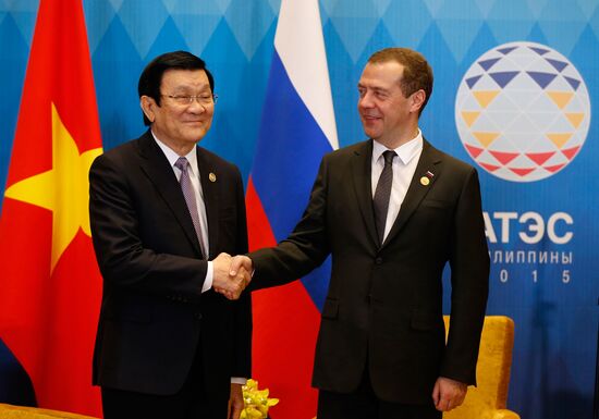 Prime Minister Dmitry Medvedev attends APEC Leaders' Week in the Philippines