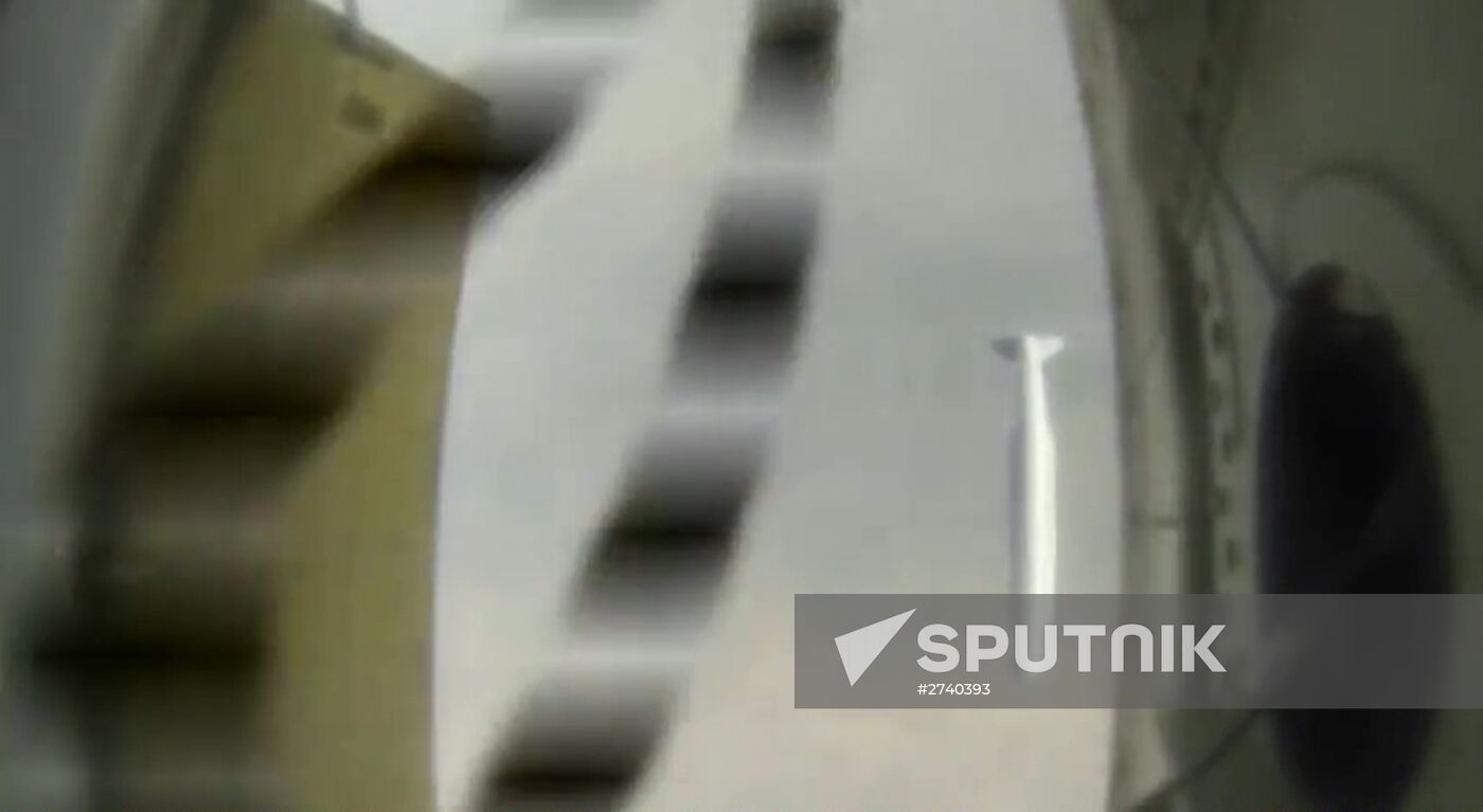 Russian Aerospace Forces' long-range aircraft strike ISIS positions