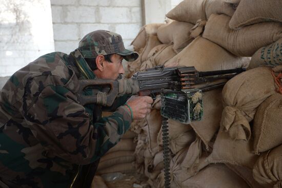 Developments in Syria