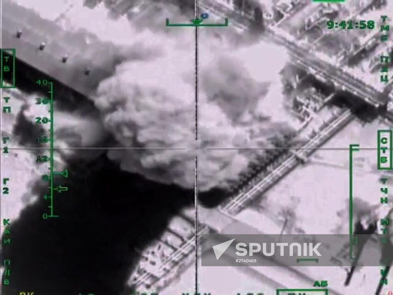 Russian Aerospace Forces strike ISIS positions in Syria