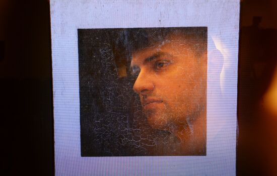 Researchers find color image hidden beneath Malevich's "Black Square"