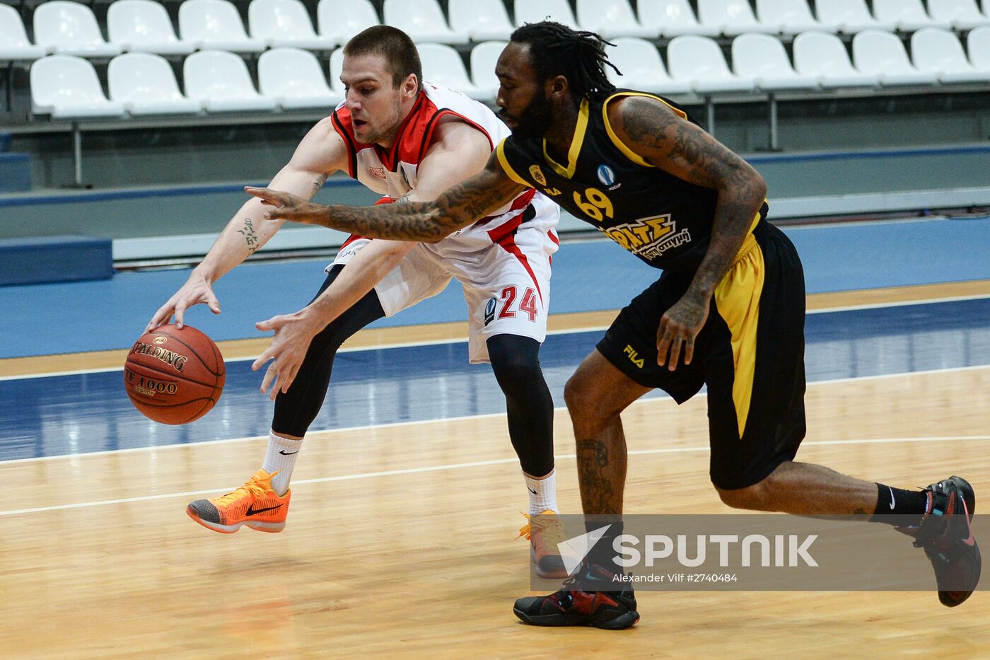 Eurocup Basketball. Krasny Oktyabr vs. AEK