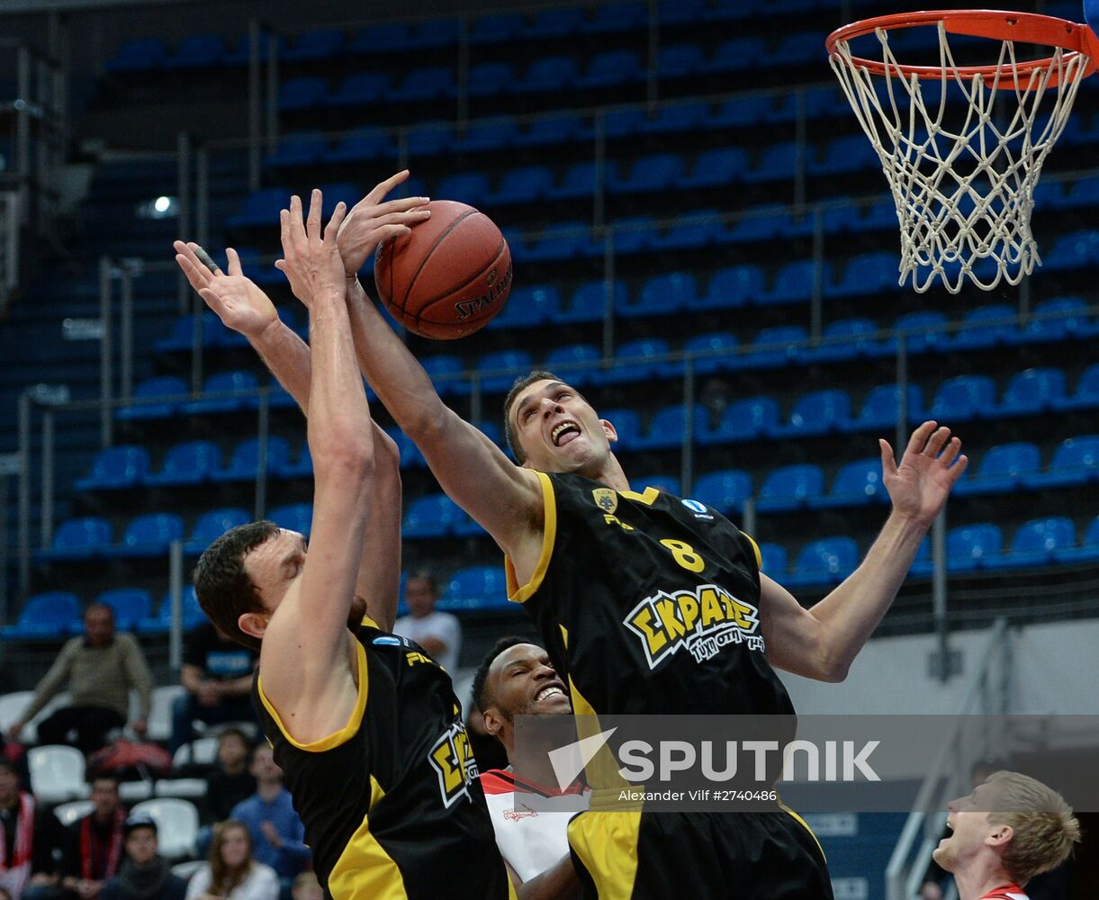 Eurocup Basketball. Krasny Oktyabr vs. AEK