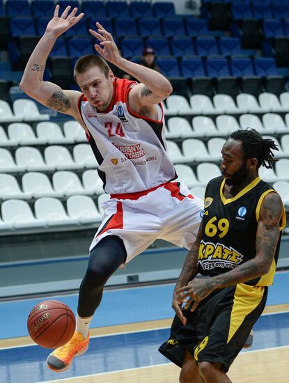 Eurocup Basketball. Krasny Oktyabr vs. AEK
