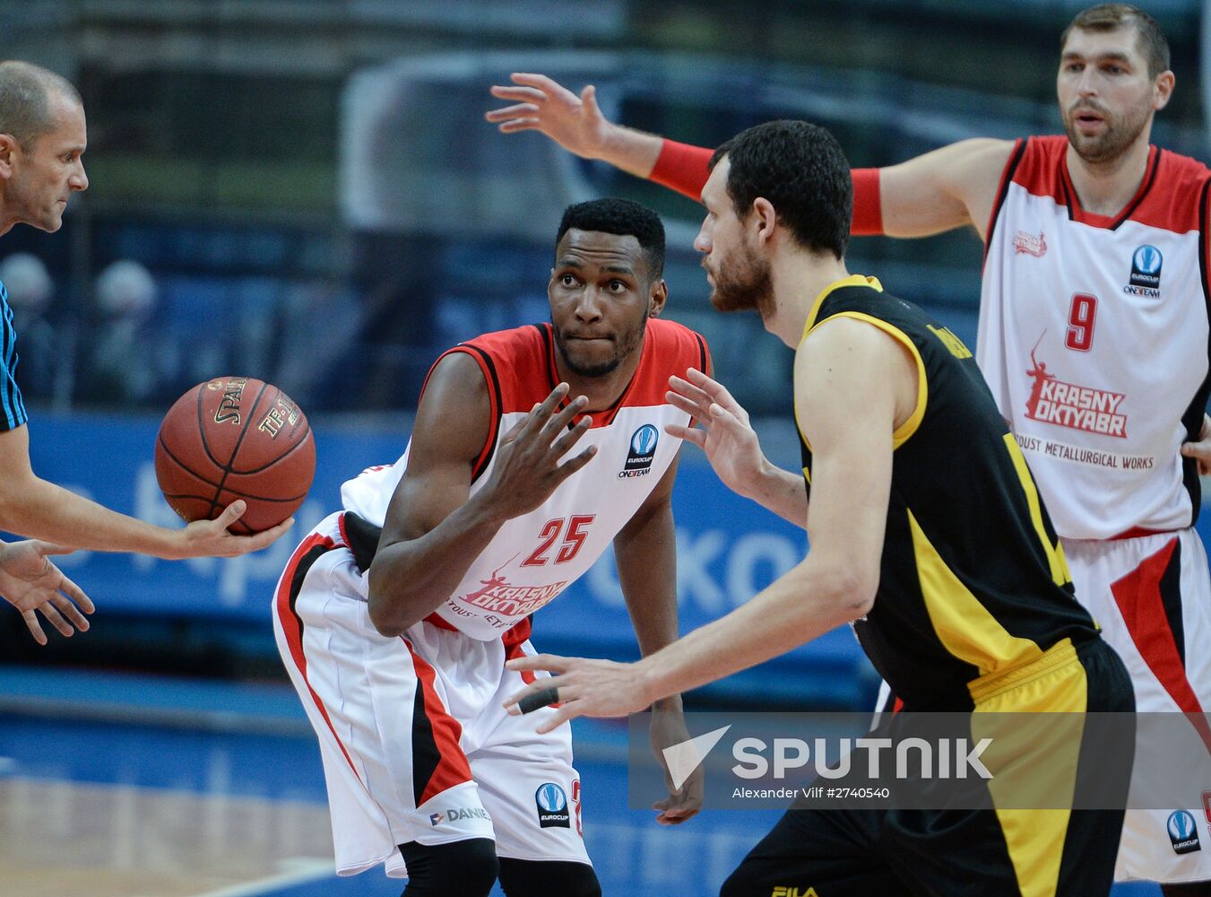 Eurocup Basketball. Krasny Oktyabr vs. AEK