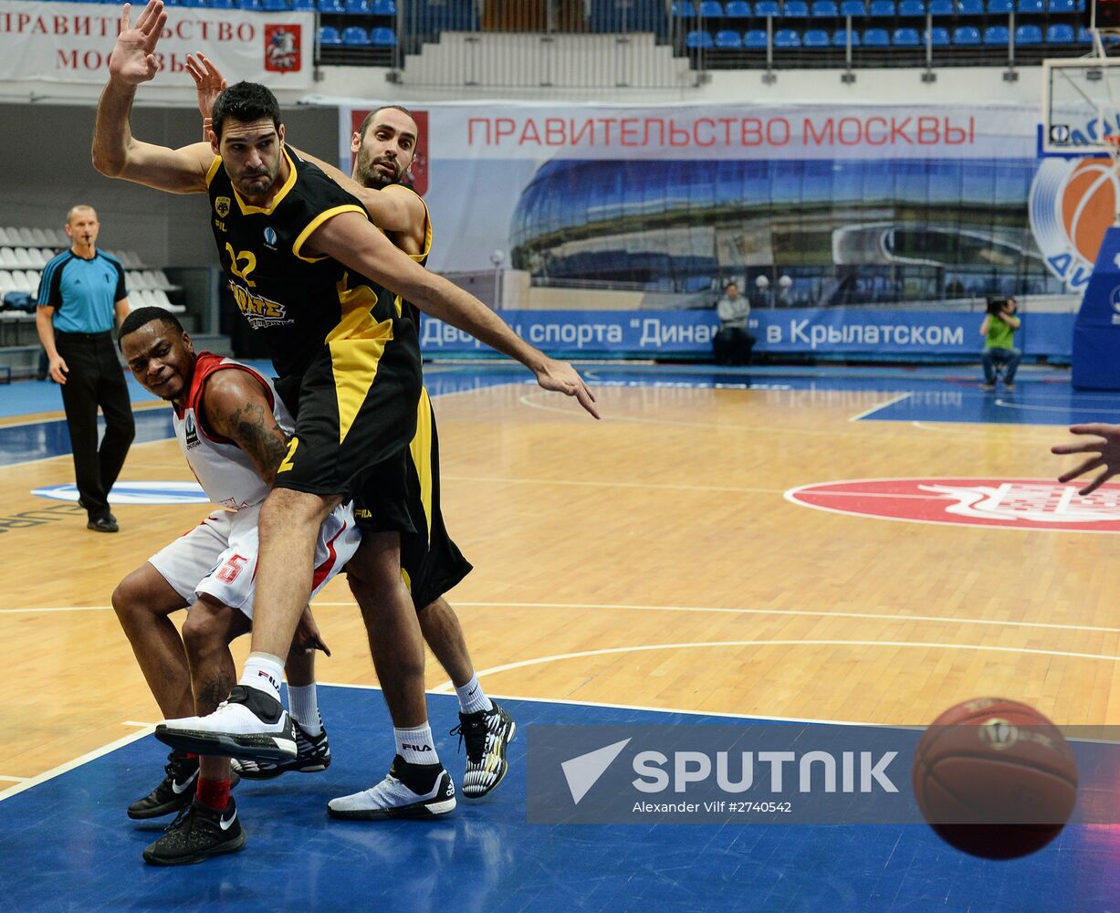 Eurocup Basketball. Krasny Oktyabr vs. AEK
