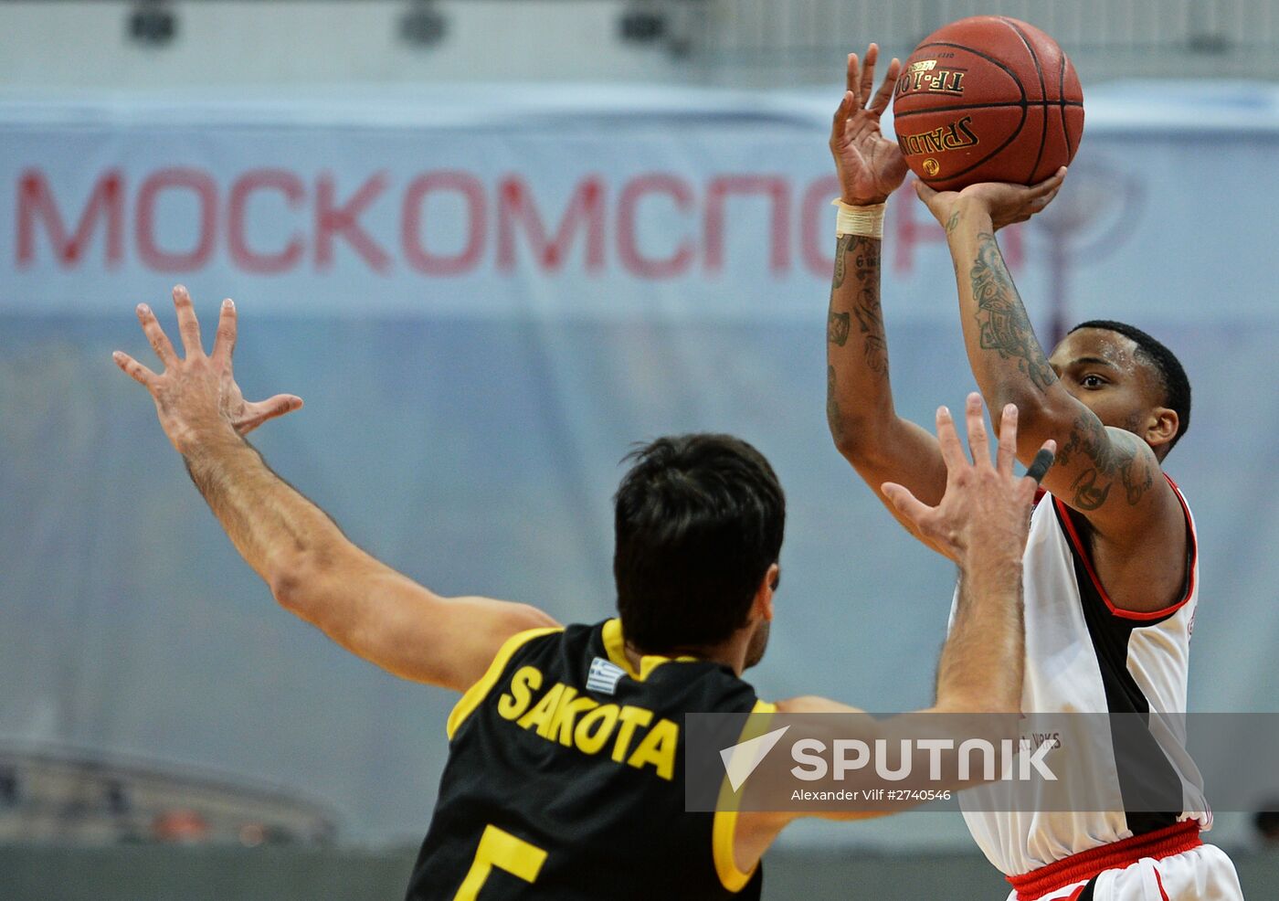 Eurocup Basketball. Krasny Oktyabr vs. AEK