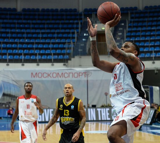 Eurocup Basketball. Krasny Oktyabr vs. AEK