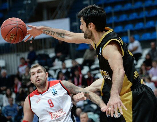 Eurocup Basketball. Krasny Oktyabr vs. AEK
