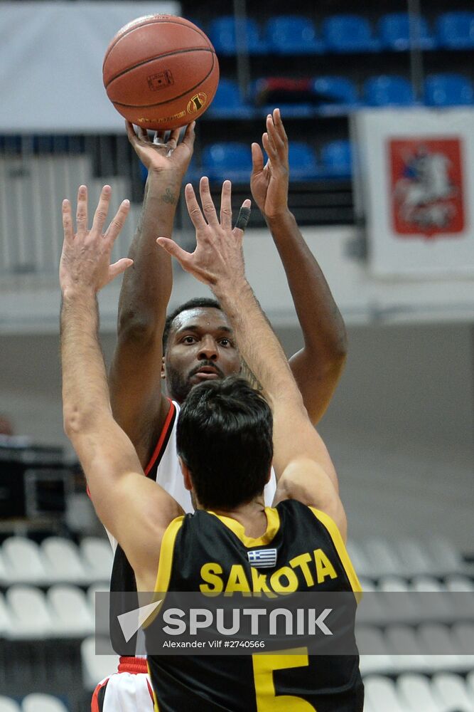 Eurocup Basketball. Krasny Oktyabr vs. AEK