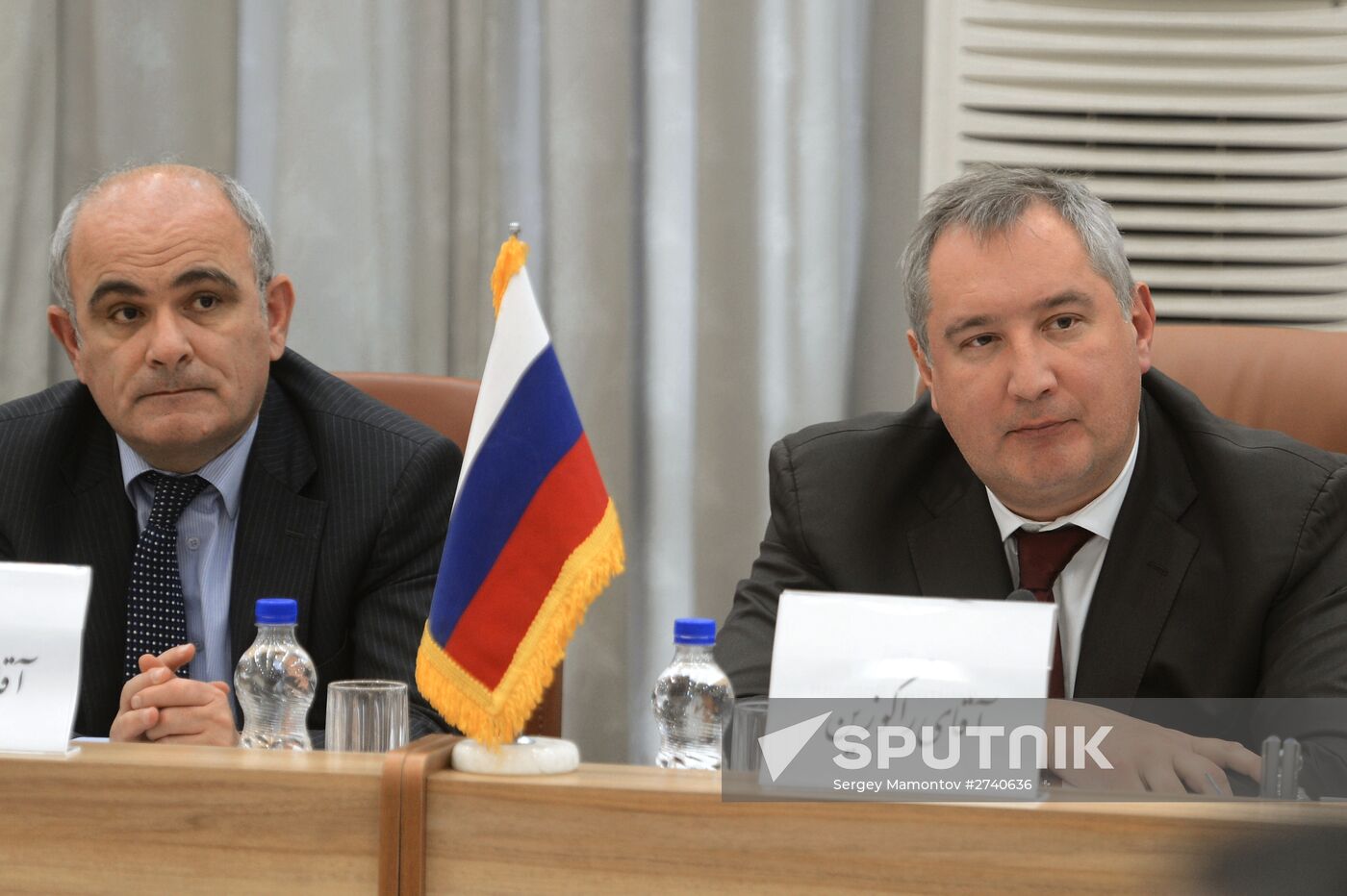 Russian Deputy Prime Minister Dmitry Rogozin visits Iran